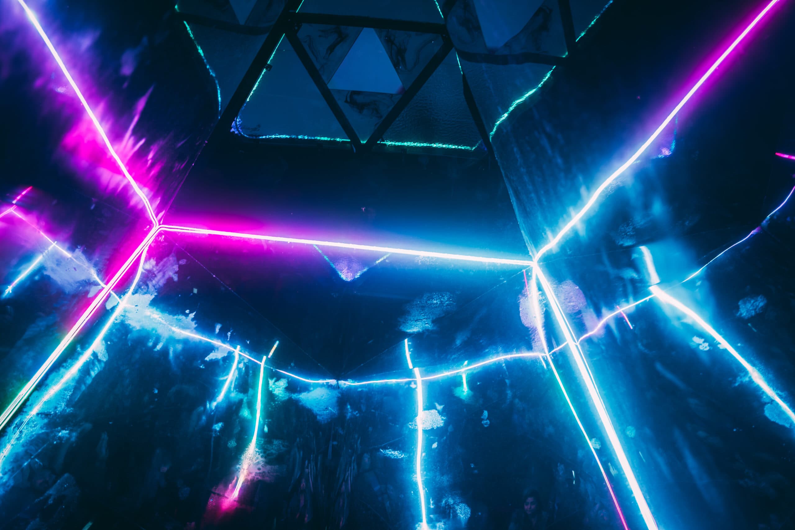 Stimmreaktive Licht-Installation – Lichtkunst Festival Heidenheim